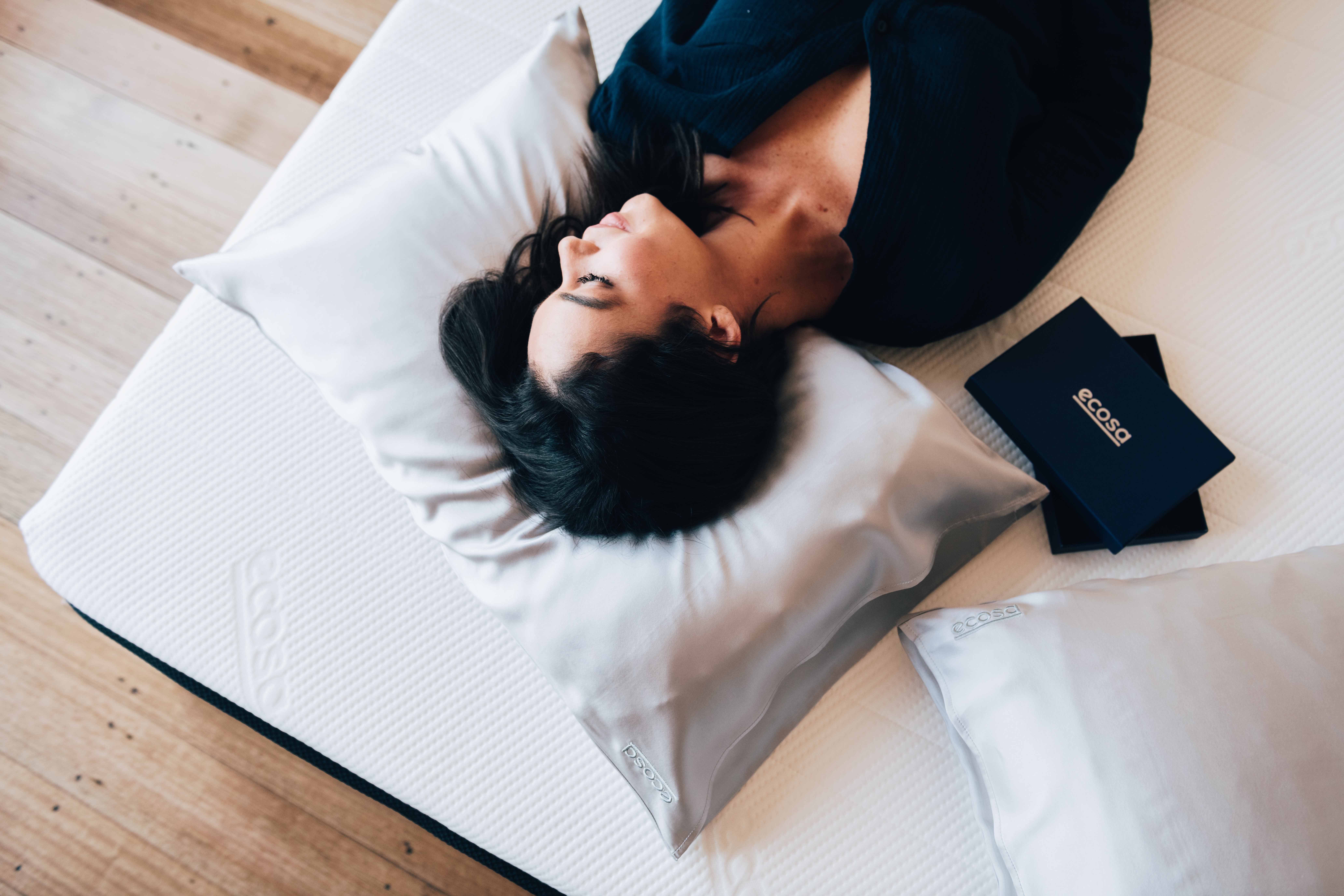The zen comfort of Ecosa bedding is a perfect example of sustainable luxury.