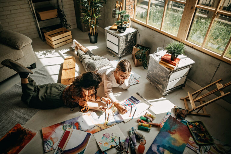Enhancing Creativity and Brain Connectivity Through Hands-On Activities and Color Science